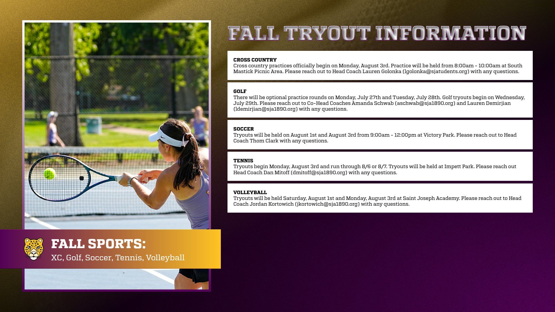 FALL TRYOUT INFORMATION Landscape 2 1784647642414